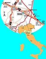 Mappa di Faenza