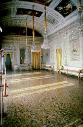 Una sala di Palazzo Milzetti
